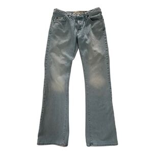 Vintage Y2K GAP Jeans Womens Modern Flare Low Rise Light Wash Denim Size 6 USA